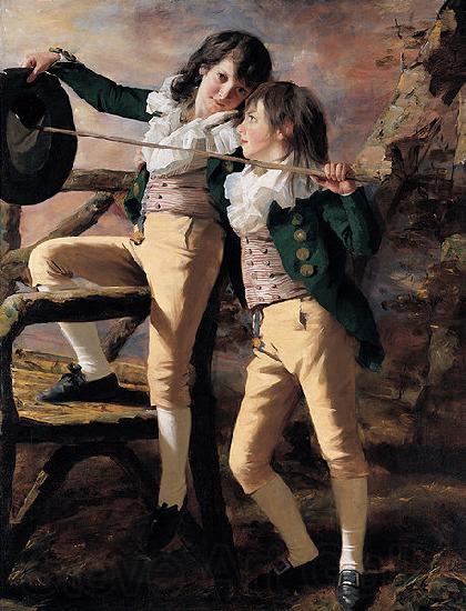 Sir Henry Raeburn Allen Brothers France oil painting art